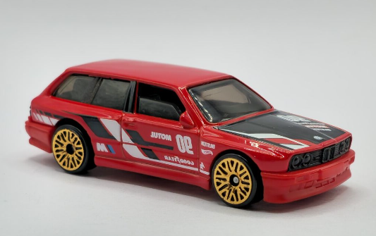Hot Wheels 2024 #138/250 BMW M3 Wagon, NEW/LOOSE, red
