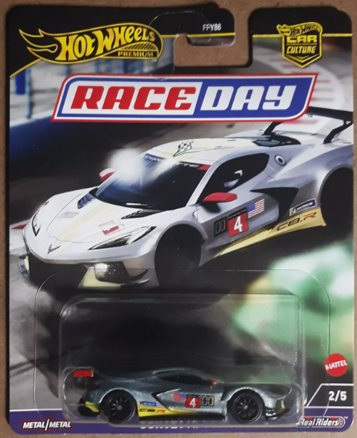Hot Wheels Race Day 2024 2/5 Corvette C8.R