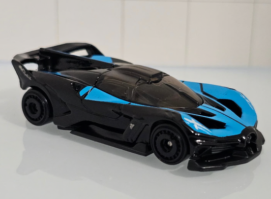 Hot Wheels 2023 #213/250 Bugatti Bolide, NEW/LOOSE, black w/blue