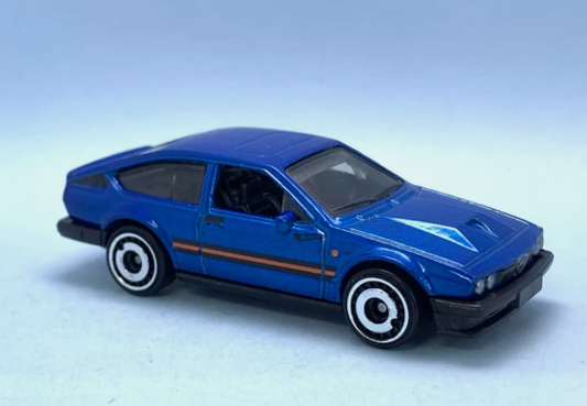 Hot Wheels 2024 #098/250 Alfa Romeo GTV6 3.0, NEW/LOOSE, blue