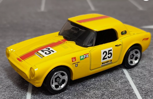 Hot Wheels 2024 #209/250 Honda S800 Racing, NEW/LOOSE, yellow