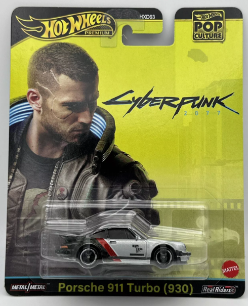 Hot Wheels 2024 Pop Culture Cyber Punk 2077 Porsche 911 Turbo (930 ...