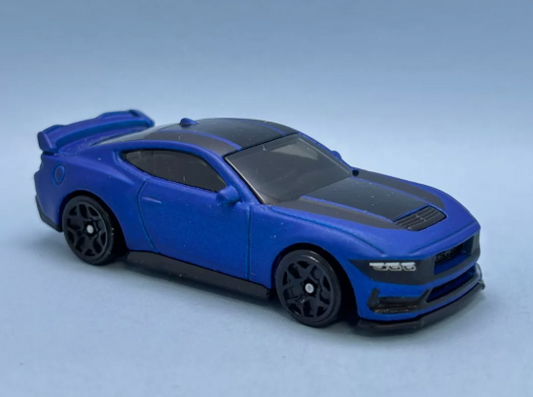 Hot Wheels 2024 #250/250 Ford Mustang Dark Horse, NEW/LOOSE, matte blue