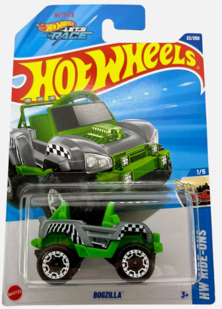 Hot Wheels 2025 #022/250 Bogzilla, green