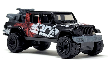 Hot Wheels 2022 #026/250 2020 Jeep Gladiator, NEW/LOOSE, black