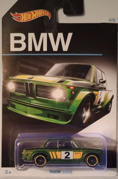 Hot Wheels 'Walmart Exclusive' BMW Set 2002, green