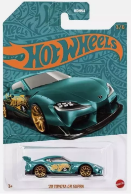 Hot Wheels 2024 Pearl And Chrome 56th Anniversary 3/6 '20 Toyota GR Supra