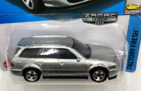 Hot Wheels 2024 #133/250 '94 Audi Avant RS2, ZAMAC, NEW/LOOSE, zamac