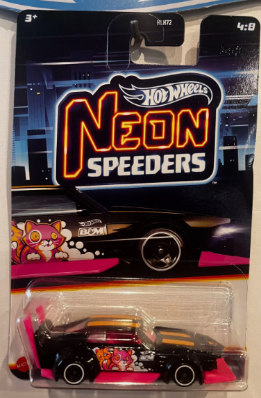 Hot Wheels 2025 Neon Speeders 4/8 Mad Manga