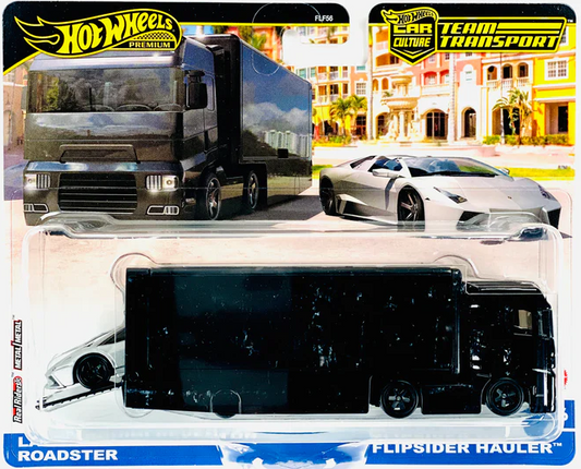 Hot Wheels Car Culture Team Transport #76 Lamborghini Reventon Roadster & Flipside Hauler