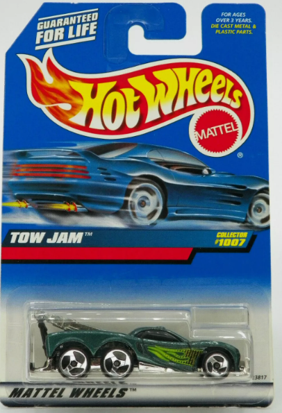 Hot Wheels 1999 #1007 Tow Jam, green