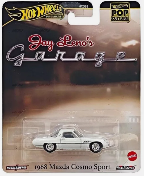 Hot Wheels 2025 Pop Culture Mix 1 1968 Mazda Cosmo Sport, white