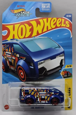 Hot Wheels 2025 #35/250 The Vanster, blue