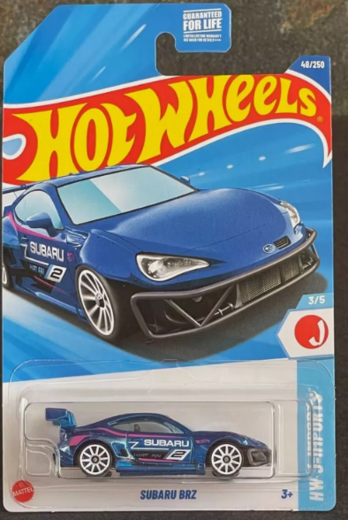 Hot Wheels 2025 #248/250 Subari BRZ, blue