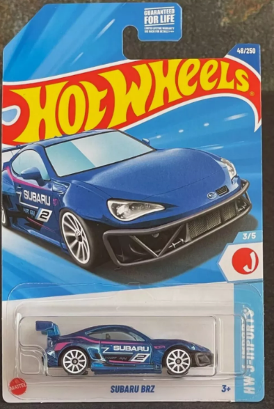 Hot Wheels 2025 #048/250 Subari BRZ, blue