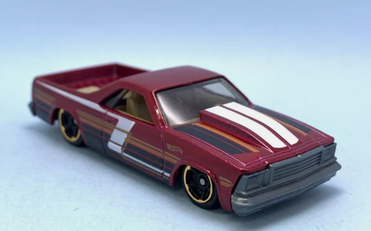 Hot Wheels 2025 #043/250 '80 El Camino, NEW/LOOSE, red