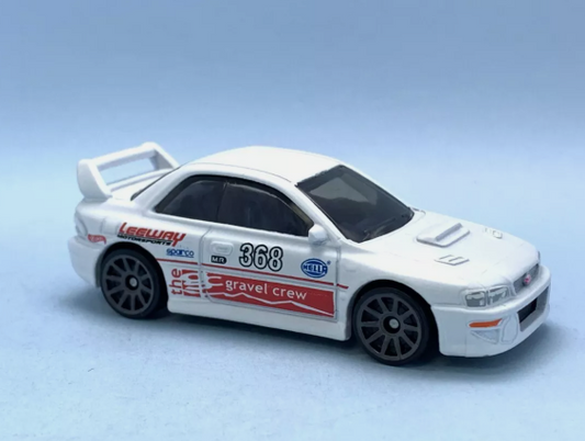 Hot Wheels 2024 #244/250 '98 Subaru Impreza 22B-STi Version, NEW/LOOSE, white