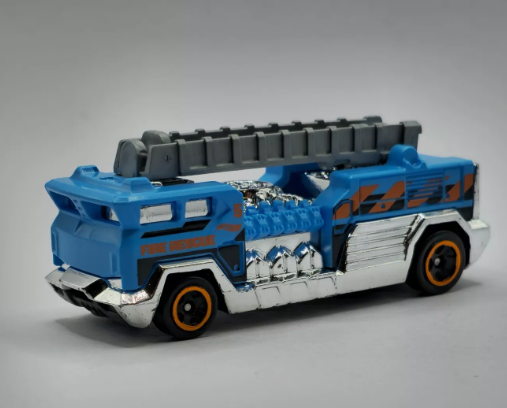 Hot Wheels 2024 #125/250 5 Alarm, NEW/LOOSE, blue