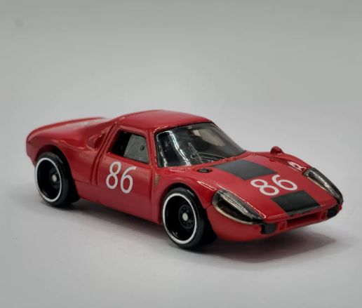 Hot Wheels 2024 #158/250 Porsche 904 Carrera GTS, NEW/LOOSE, red
