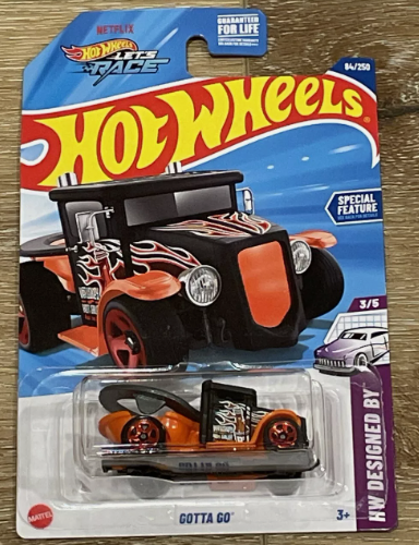 Hot Wheels 2025 #084/250 Gotta Go, black
