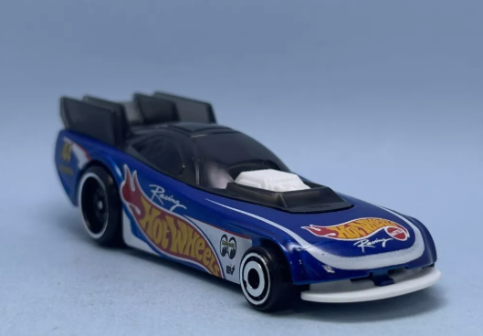 Hot Wheels 2025 #060/250 Supercharged, NEW/LOOSE, HW Racing blue