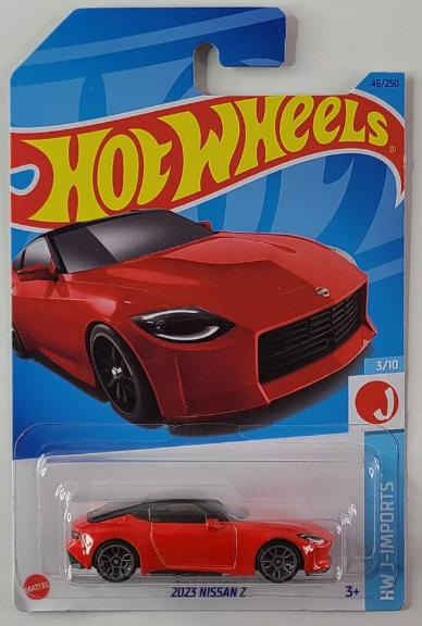 Hot Wheels 2023 #046/250 2023 Nissan Z, passion red