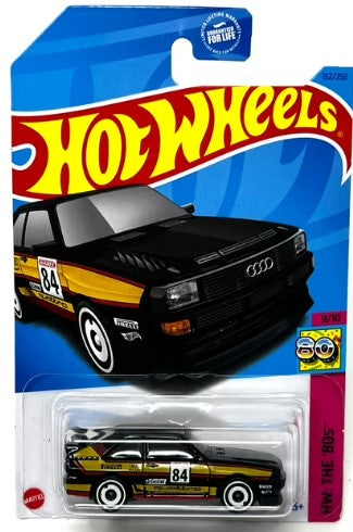 Hot Wheels 2023 #152/250 '84 Audi Sport quattro, black