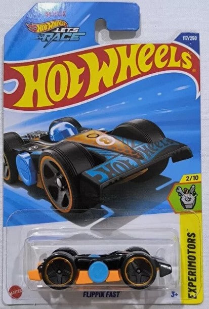 Hot Wheels 2025 #117/250 Flippin Fast, orange/black