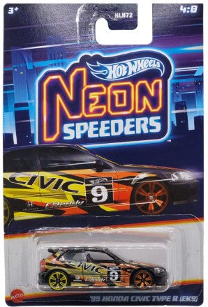 Hot Wheels 2023 Neon Speeders '99 Honda Civic Type R (EK9)