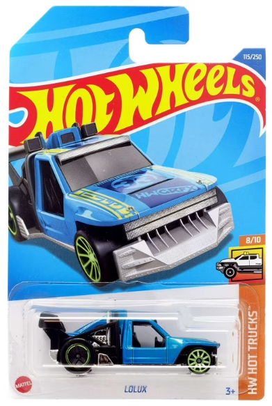 Hot Wheels 2022 #115/250 Lolux, teal/blue