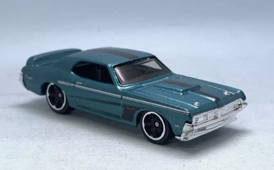 Hot Wheels 2024 #171/250 '69 Mercury Cougar Eliminator, NEW/LOOSE, teal