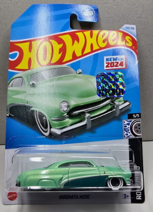 Hot Wheels 2024 #143/250 Hirohata Merc, light green - FACTORY SEALED