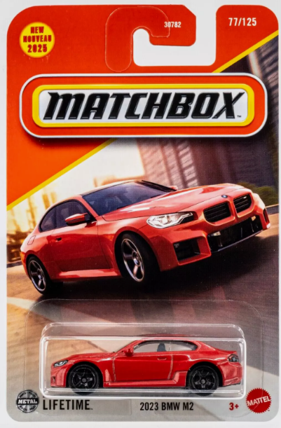 Matchbox 2025 #077/125 2023 BMW M2, red