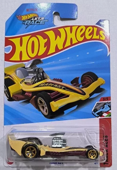 Hot Wheels 2025 #170/250 Madfast, yellow