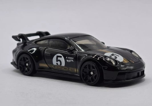 Hot Wheels 2025 #074/250 Porsche 911 GT3, NEW/LOOSE, black