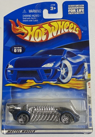 Hot Wheels 2001 First Editions #07/36 Krazy 8s, blue
