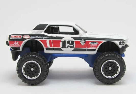 Matchbox Multipack Pull, '68 Ford Mustang , NEW/LOOSE, white