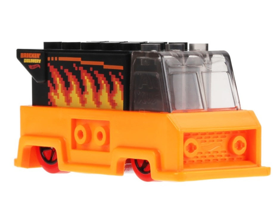 Hot Wheels 2024 #104/250 Brickin' Delivery, NEW/LOOSE, orange