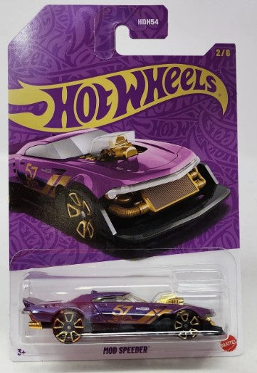 Hot Wheels 2025 57th Anniversary mix B, 2/6 Mod Speeder