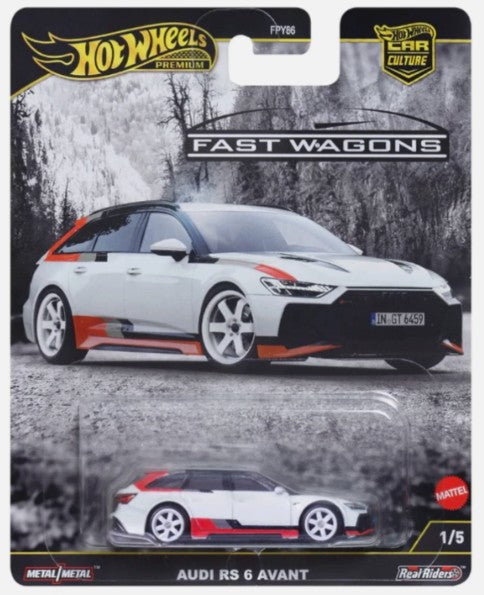 Hot Wheels 2025 Fast Wagons 1/5 Audi RS 6 Avant