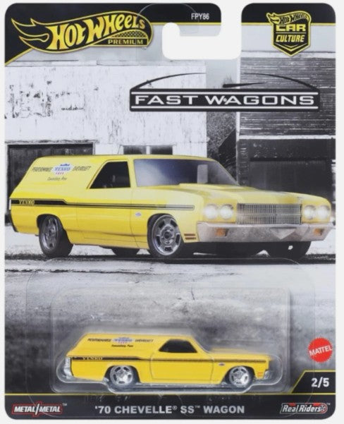 Hot Wheels 2025 Fast Wagons 2/5 '70 Chevelle SS Wagon
