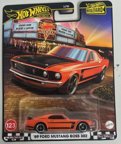 Hot Wheels Boulevard Series #123 '69 Ford Mustang Boss 302
