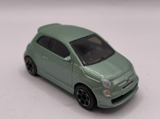 Matchbox Multipack Exclusive, '19 Fiat 500 Turbo, NEW/LOOSE, ice green
