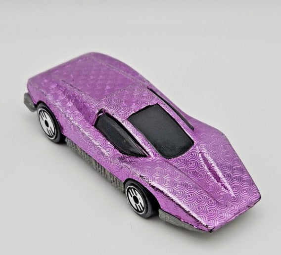 Hot Wheels 1992 #191 Aeroflash, NEW/LOOSE, pink chrome textured