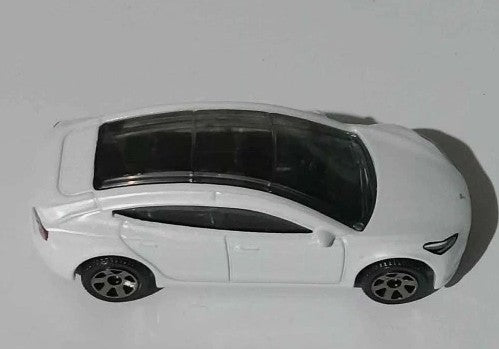 Matchbox 2024 #053/100, Tesla Model 3, NEW/LOOSE, white