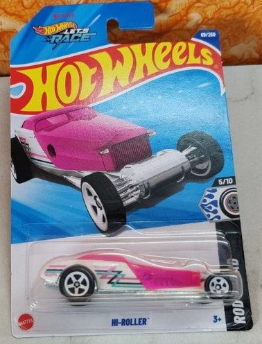 Hot Wheels 2025 #069/250 Hi Roller, transparent pink