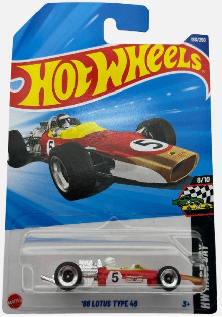 Hot Wheels 2025 #193/250 '67 Lotus TYPE 49, red