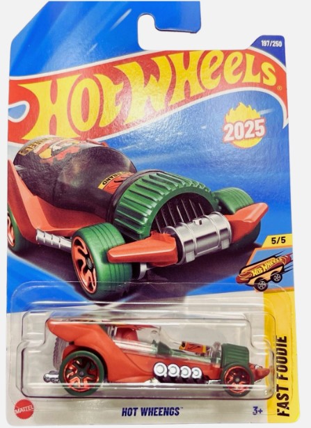 Hot Wheels 2025 #197/250 Hot Wheengs, red/green