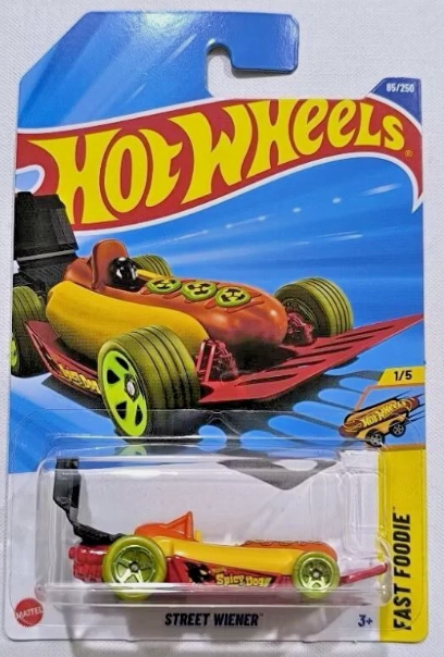 Hot Wheels 2025 #085/250 Street Wiener, red