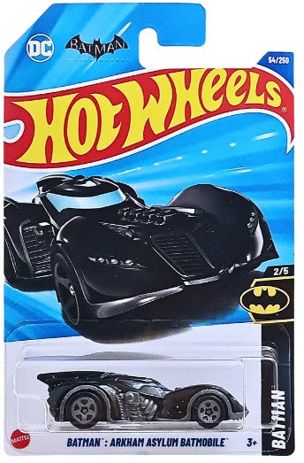 Hot Wheels 2025 #054/250 Arkham Asylum Batmobile, black